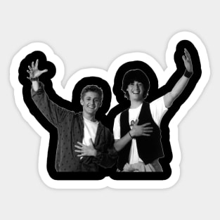 Bill and Ted Sticker